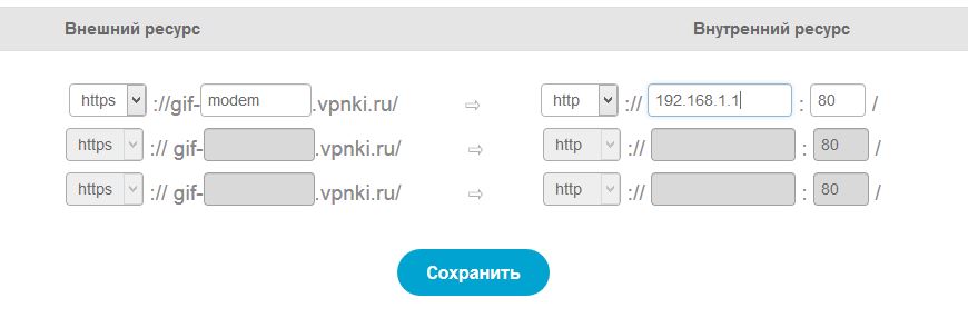 url publish домашняя сеть